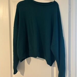 Sonoma Emerald Green Crewneck Sweater